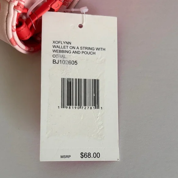 ☀️Betsey Johnson Pink Crossbody Bag With Coral Sea Life and Coin pouch - Picture 15 of 15